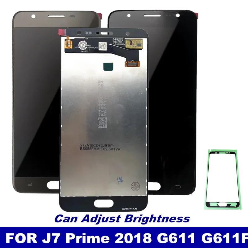 Протестированный G611 одиночный/двойной ЖК-экран для Samsung Galaxy J7 Prime 2018 G611F ЖК-дисплей