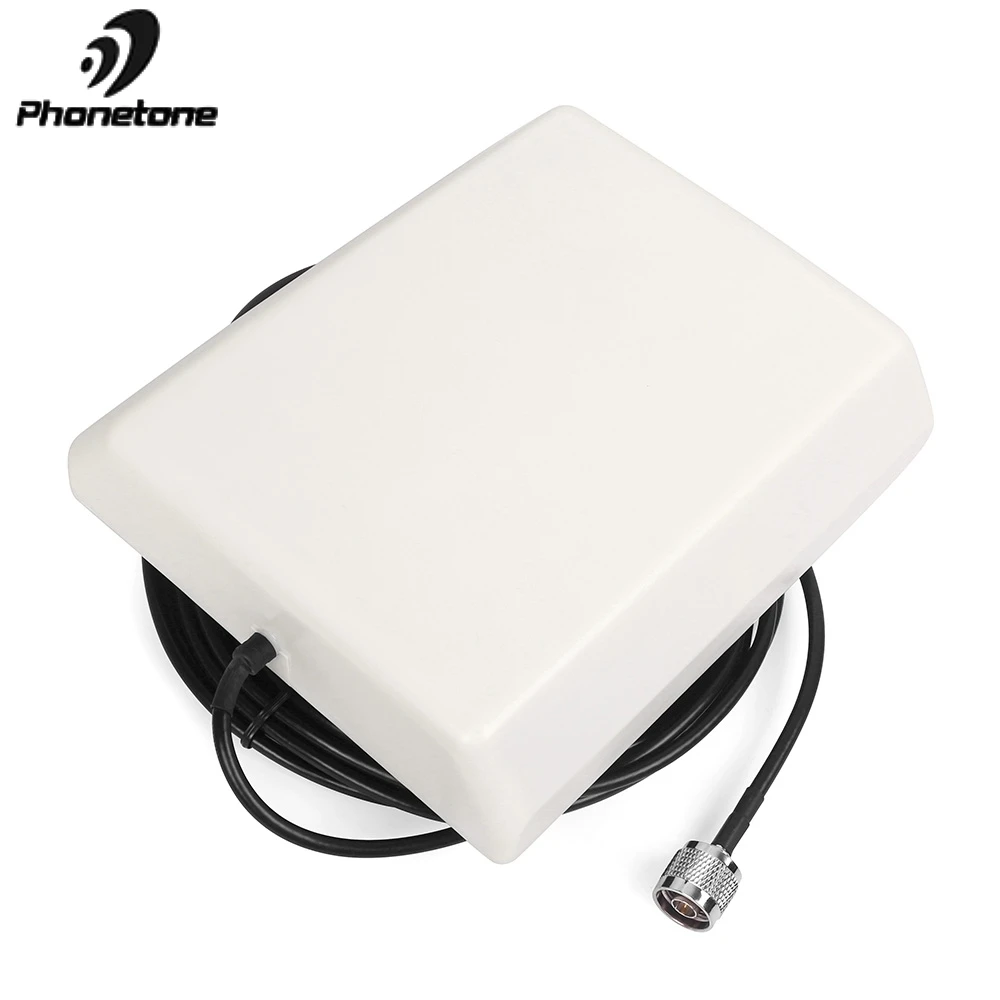 Комнатная Направленная панельная антенна 800 2500 МГц 9dBi GSM Lte с кабелем 5 м штекерным