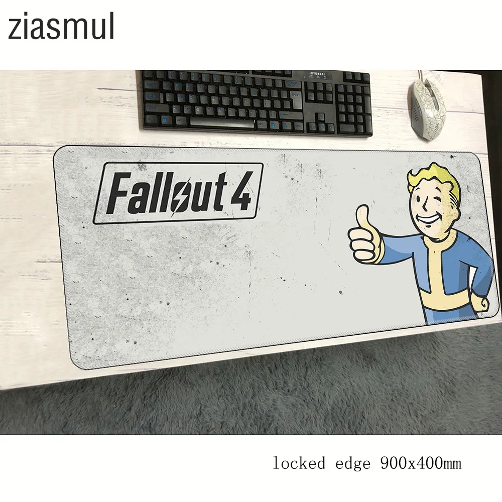Fallout 4 mouse pads Fashion 90x40cm pad to mouse notbook computer mousepad gaming padmouse gamer H