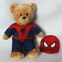 1 шт. Мститель костюм Человека-паука для 40-45 см куклы дети подарки и день рождения без мишки