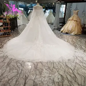 Image 5 - AIJINGYU Reception Wedding Dress Gowns Store engagement Wears Sexy Princess Simple Bridals Gown Wedding Dresses With Sleeves
