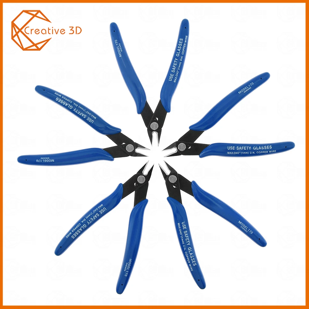 

PLATO 170 Electrical Wire Cable Cutters Cutting Side Snips Flush Pliers Nipper Hand Tools US UA Diagonal Pliers 3D printer parts