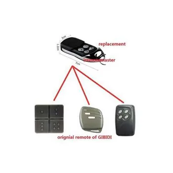 

10pieces GiBiDi AU1600 , GiBiDi Domino Compatible Multi garage door remote control beautiful