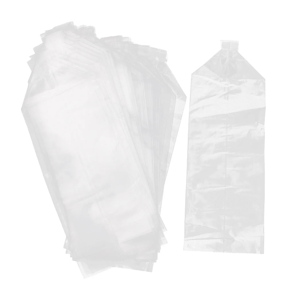 50 шт./компл. аквариум упаковка Рыба Креветки сумка для хранения аксессуары для аквариумов - Цвет: 14x40cm