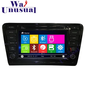 

WANUSUAL 8" Professional Wince Car Entertainment System Radio DVD Player For VW Octavia 2015 Auto GPS Navigation 8GB Free Maps