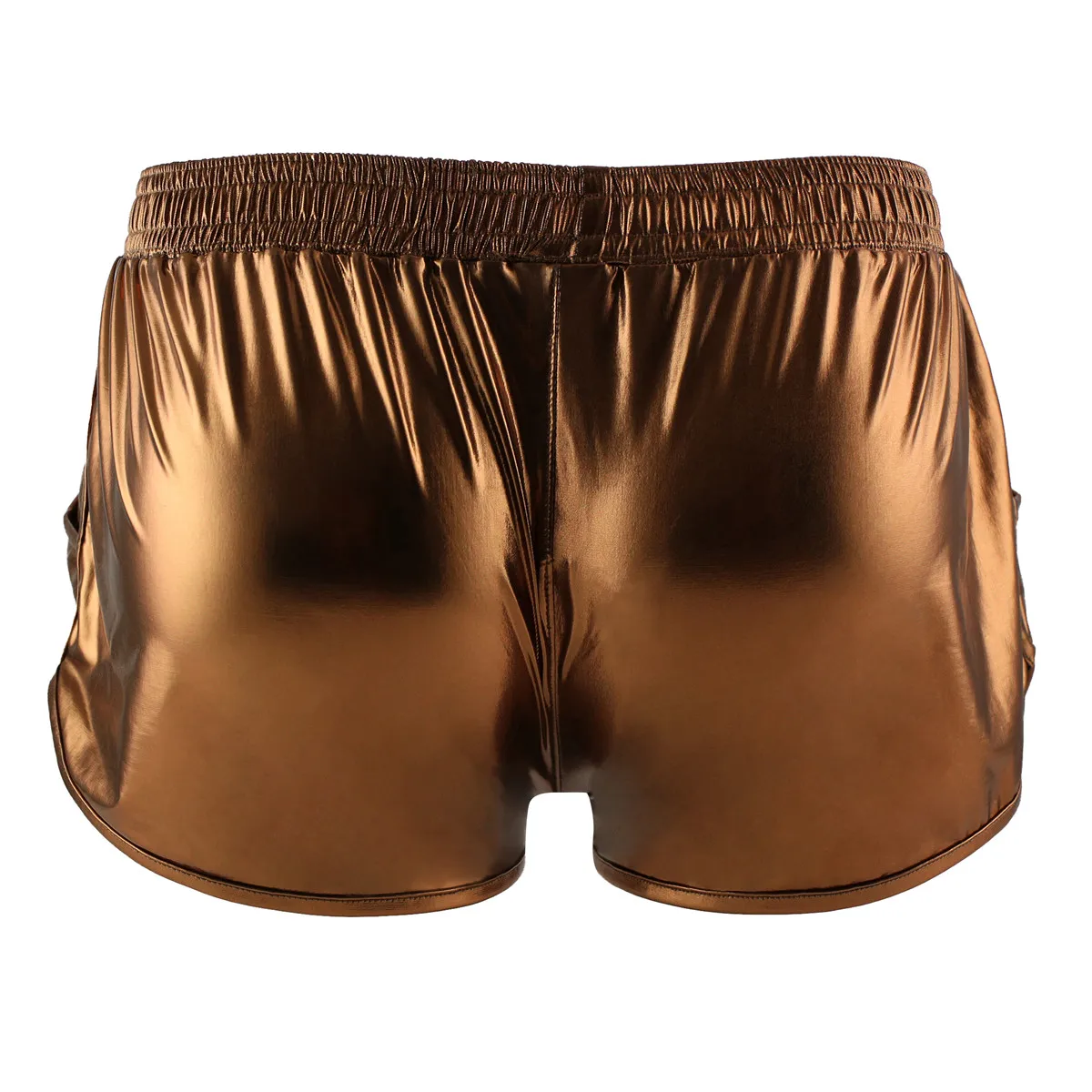 casual shorts for women Men's Causal Shorts PU Leather Man Sexy Homewear Elastic Waist Shorts Party Club Beachwear Panties Men Soft Homwear Shorts best men's casual shorts