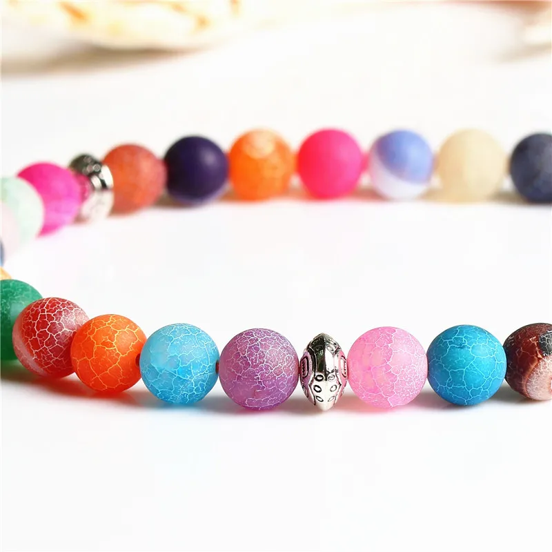 LOSHEREN натуральные Агаты цвета камня Tasbih 33 бусины металлическая кисточка
