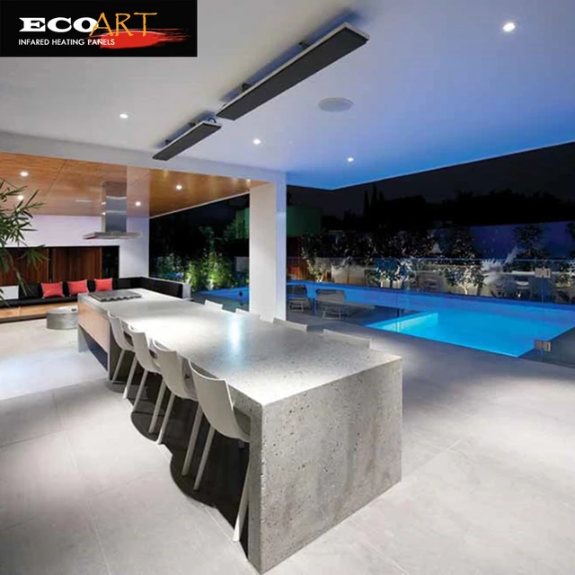 Eco Art Outdoor Infrared Heater 2400W Outdoor Patio Heater Wall mounted  heater with Smart thermostat - AliExpress