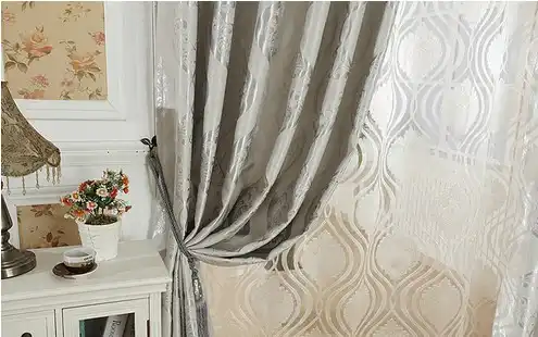 Curtains Drape Bedroom Purdah Living Room Blind Fabric Blackout