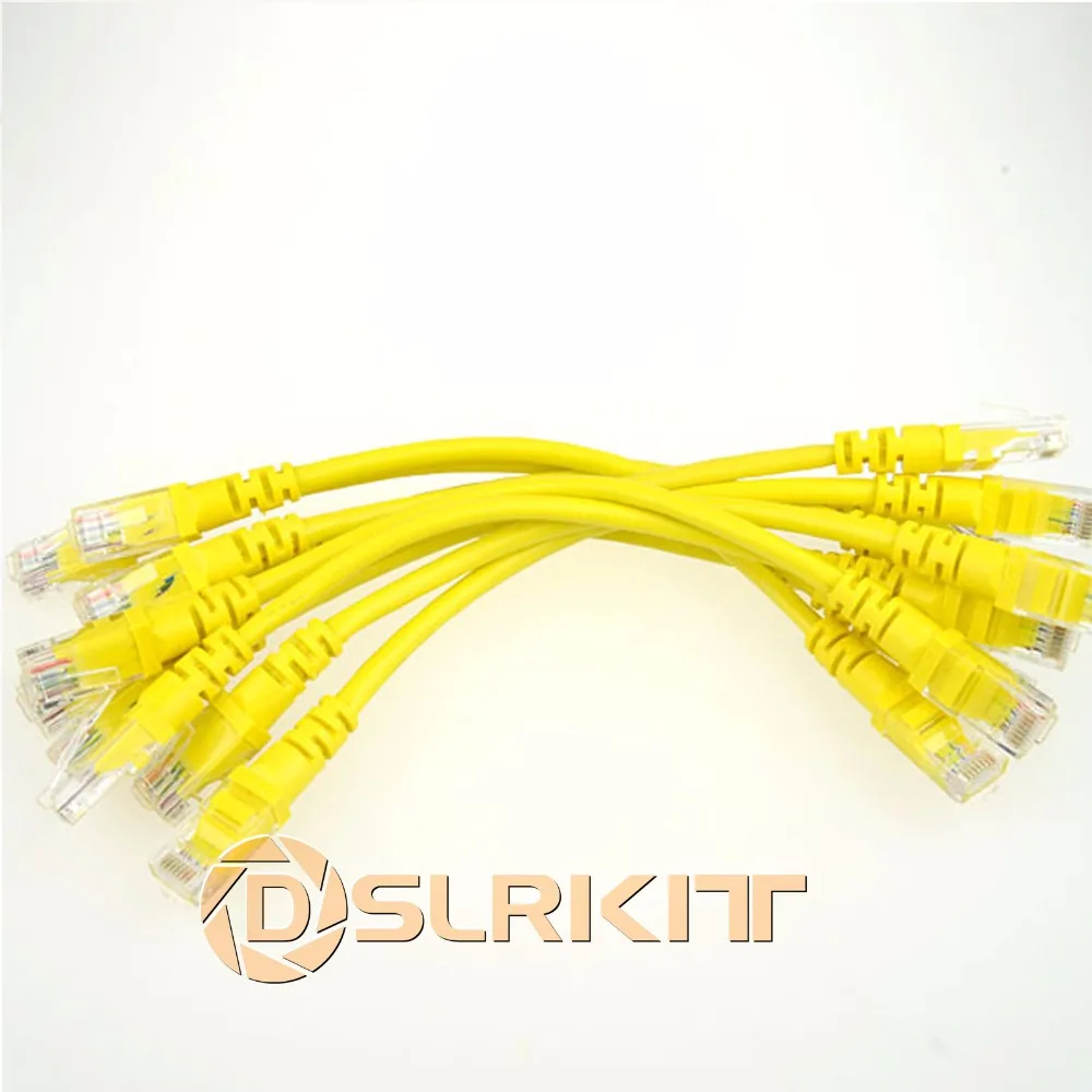 Лот 10 кабелей/4 дюйма 11 см 568B CAT5E UTP Ethernet RJ45 соединительный кабель сетевой кабель|utp