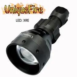 Uniquefire Новый upgrad 1504 xre-светодиоды фонарик практичный зеленый/красный 1 режим света для кемпинга Охота Бесплатная доставка