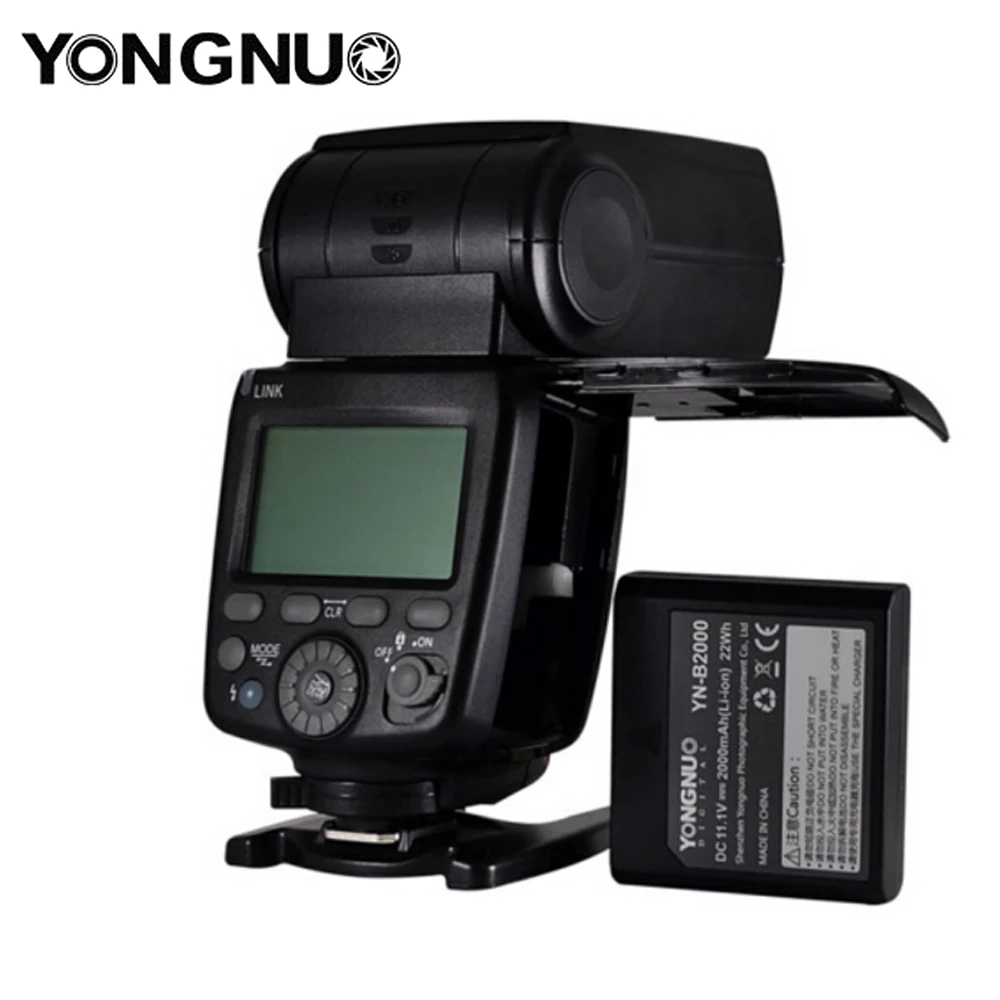 Yongnuo YN720 Вспышка Speedlite YN 720 литиевая вспышка с аккумулятором 2000 мАч для Canon Nikon совместимый YN685 YN560 IV YN560-TX RF605