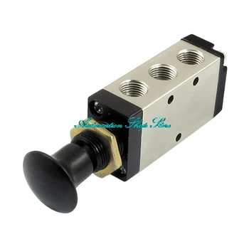 

G1/8" Air Inlet Five Way Two Position Manual Hand Pull Valve 4R110-06