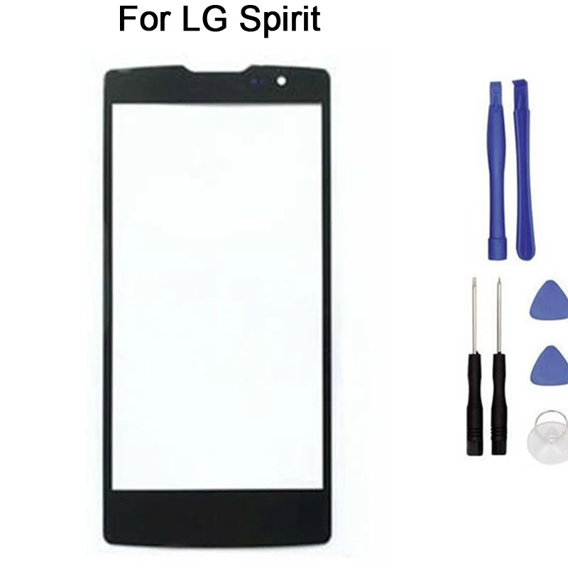 

New Touch screen For LG Spirit H440 H441 H442 H443 C70 H42 touch Screen Digitizer Front Glass Touch Panel Replacement + tool