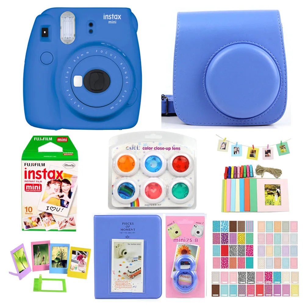 Fujifilm Instax Mini 9 Instant Printing Camera With Film Photo Paper Camera Protection Case Bag Accessories Bundle Fujifilm Instax Mini 9 Instant Printing Camera With Film Photo Paper Camera Protection Case Bag Accessories Bundle