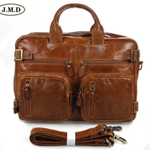 Сумка для путешествий из натуральной кожи для мужчин, рюкзак для ноутбука, многофункциональная деловая сумка 7026B