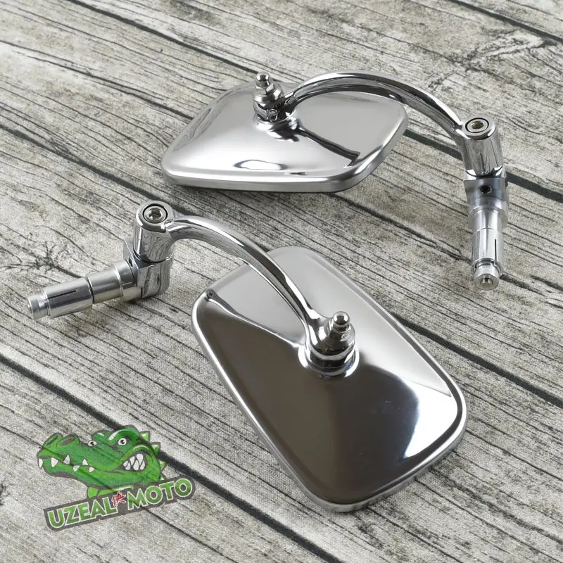 

universal cafe racer mirror motorcycle stainless steel rearview mirror vintage motorcycle handle bar rearview mirror