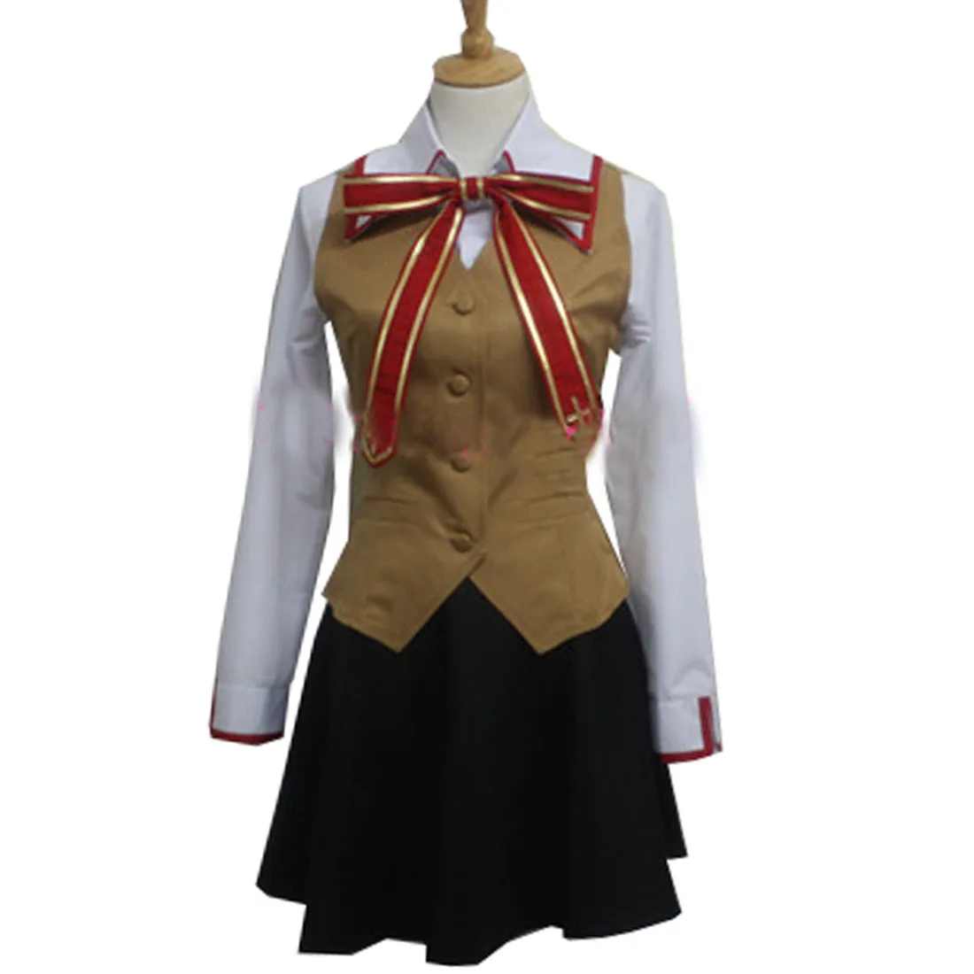 2019 Fate Stay Night Rin Tohsaka Grils' School Uniform Cosplay Costume Stage Performence Clothes | Тематическая одежда и
