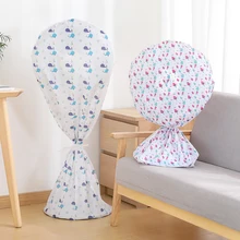 Электрический вентилятор охватывает вентилятор пыли покрытия пола все включено Бытовая ткань толстая