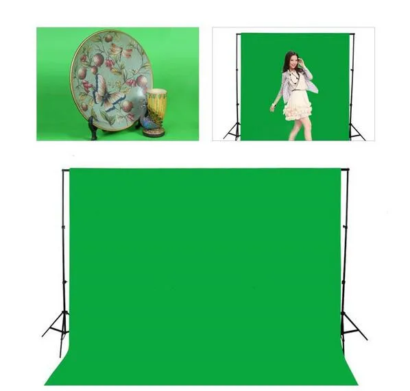 1,8 м x 2,7 м(6 футов x 9 футов) хлопок Фотостудия Фон Ткань Зеленый Муслин фотографии фоны зеленый