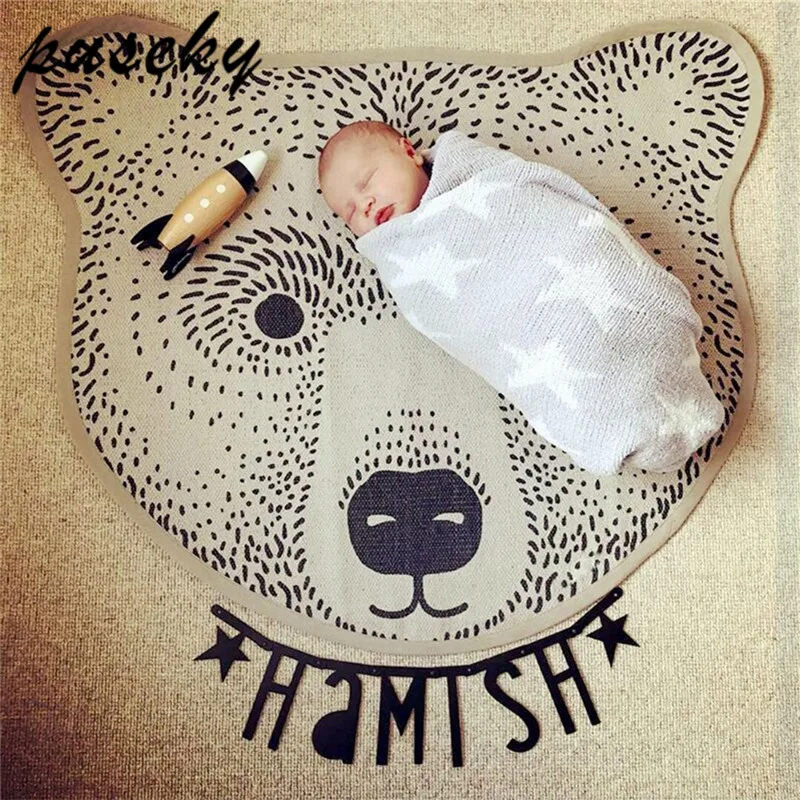 

Animal climbing carpet baby play mats newborn infant soft sleeping mat cotton Rabbit Lion Raccoon Swan Pegasus Koala Cat Bear