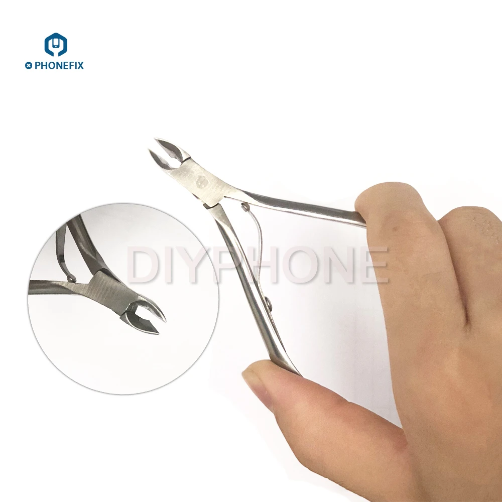 

PHONEFIX Mini Metal Pliers Cutter Jumper Wire Nipper Hand Tools Phone Electronics Parts Repair for iPhone Circuit Board Repair