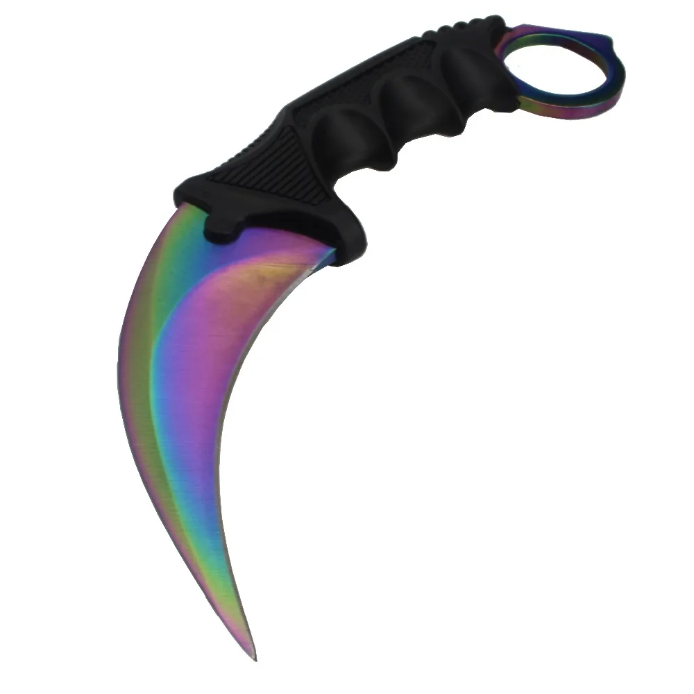 CS GO Karambit нож для выживания охотничий нож Edc инструменты тактические ножи настоящий нож s Herramientas Navajas Supervivencia Faca Zakmes