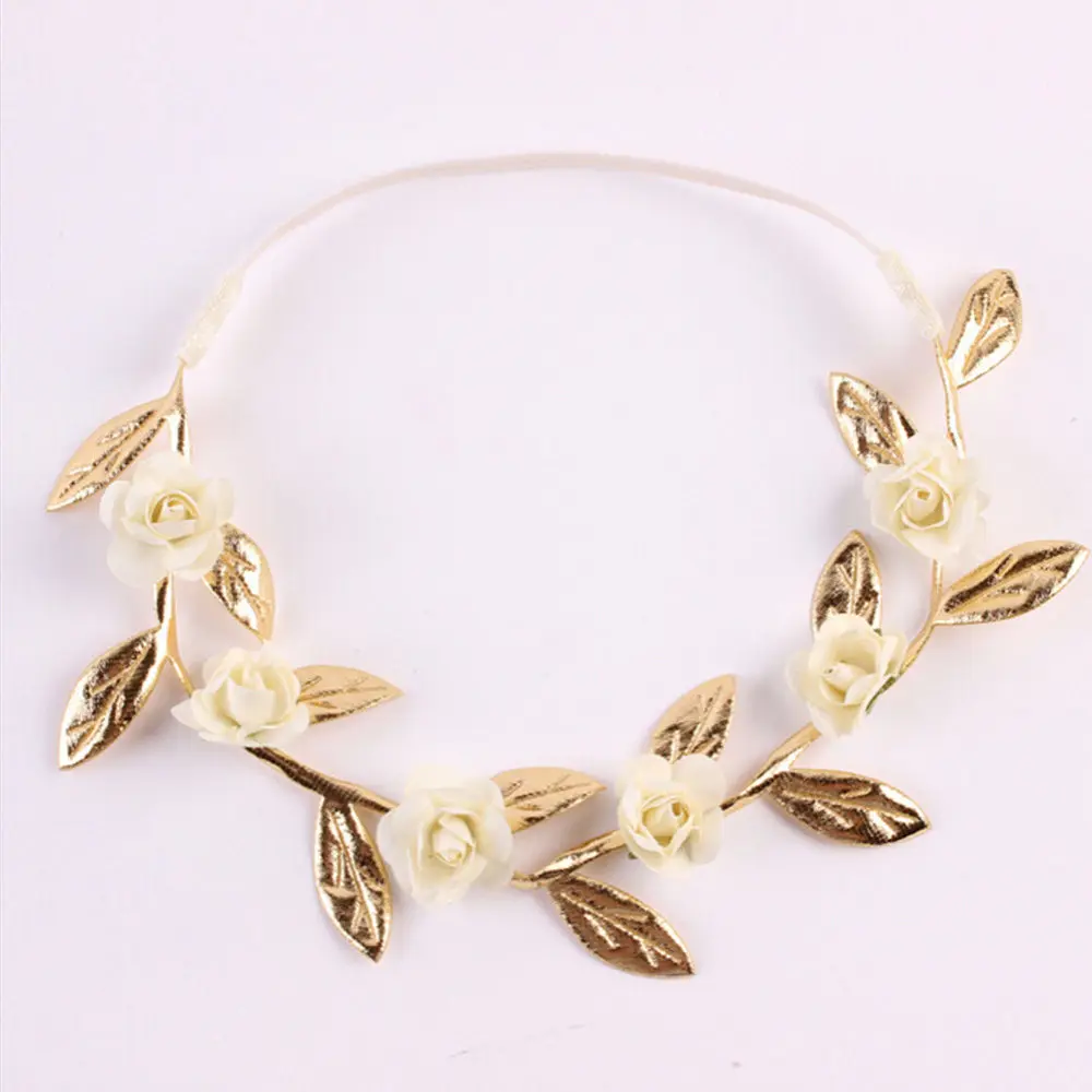 

Toddler Infantil Newborn Baby Kids Girls Rose Flower HeadBand Headwear Hair Accessories 4 Colors