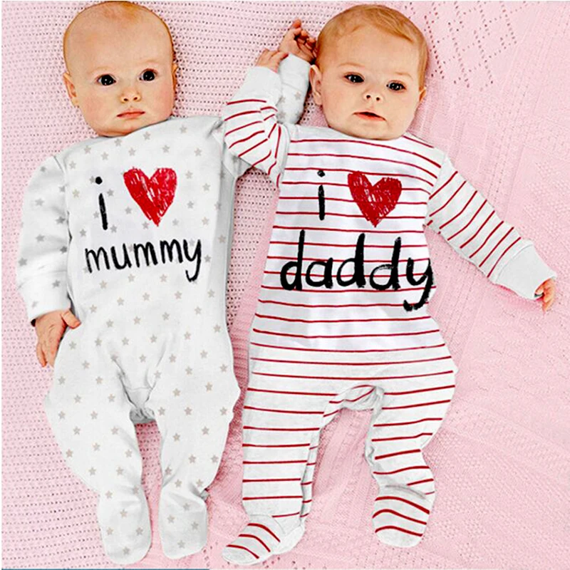 2018 summer new born baby clothes unisex costume newborn baby boy
