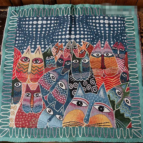 50x50cm Cotton Linen Jacquard Ethnic Fabrics for Pillows Cushion ... 50x50cm Cotton Linen Jacquard Ethnic Fabrics for Pillows Cushion ...