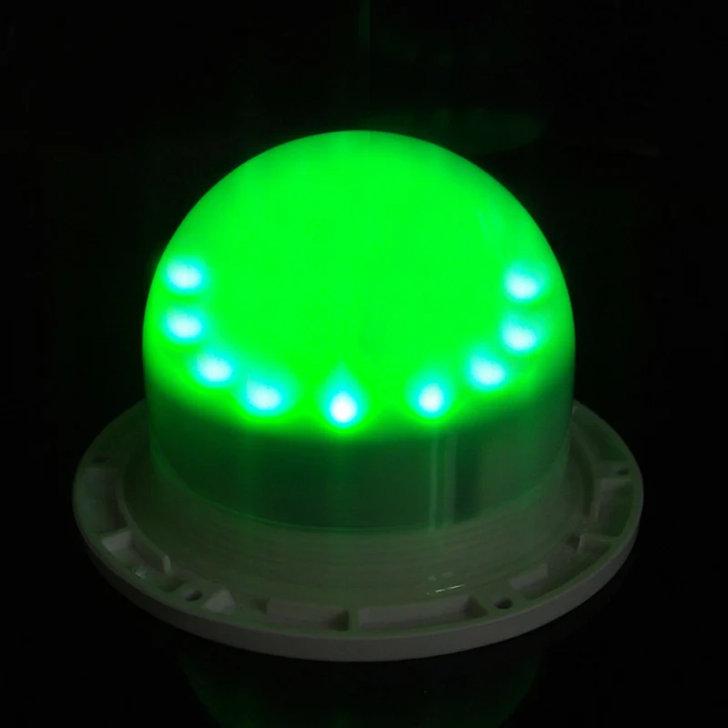 120 мм Прямая зарядка 12RGB + 12 Белый светодиодный источник света 16 цветов для