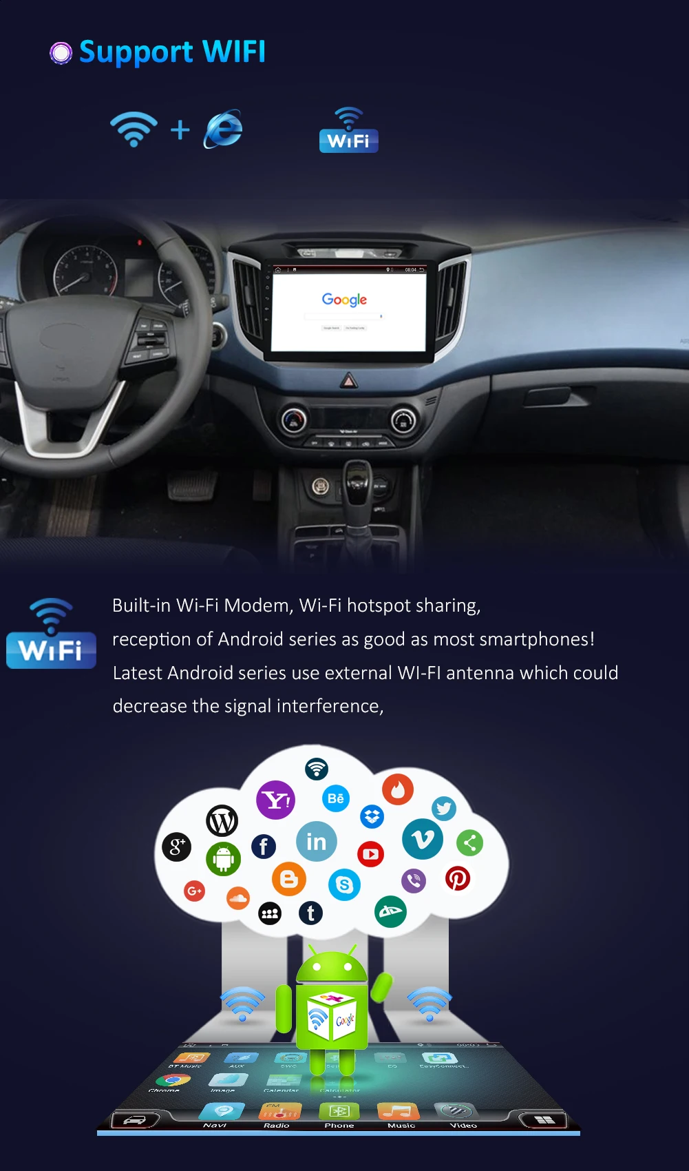 Discount android 9.0 2 din car dvd gps player For Hyundai IX25 Creta Car gps navigation radio Multimedia Player tape recorder 4G+64G 42 Discount android 9.0 2 din car dvd gps player For Hyundai IX25 Creta Car gps navigation radio Multimedia Player tape recorder 4G+64G 42