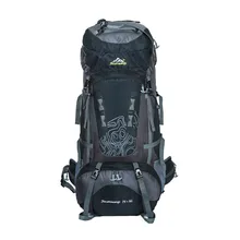 Высокое качество 80L Водонепроницаемый путешествия рюкзак в стиле унисекс на открытом воздухе Альпинизм походная сумка рюкзак для альпинизма и путешествий рюкзак