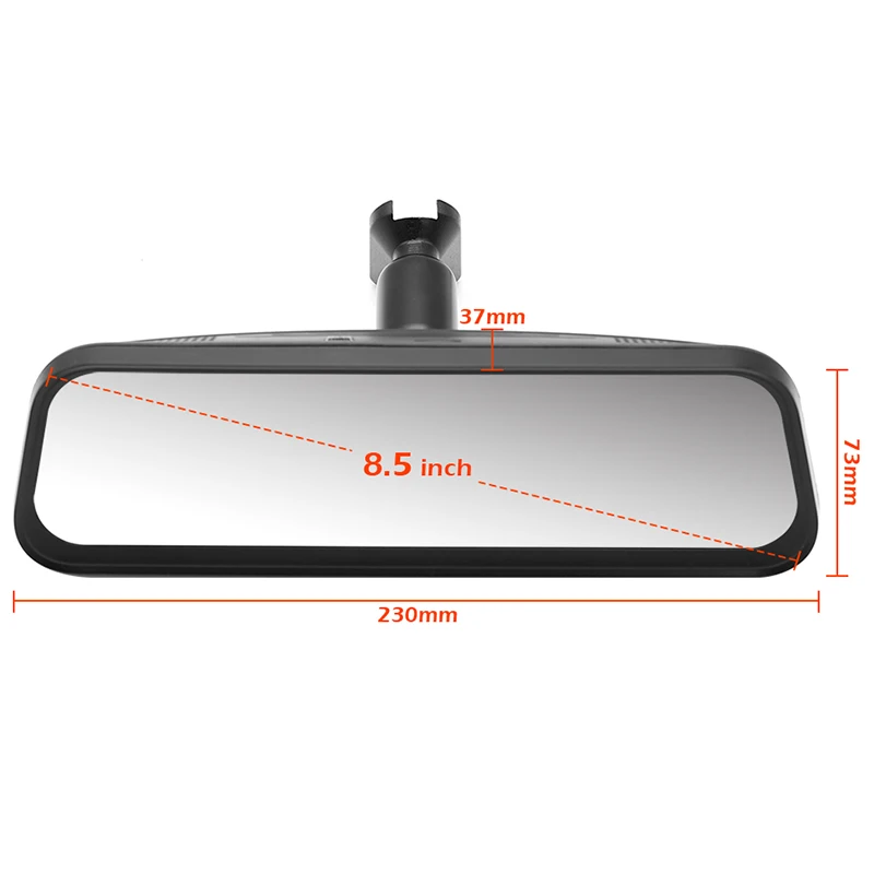 

8.5"1080P Dual Lens Dash Camera Car DVR Steaming Rearview Mirror Monitor DVR Digital Video Recorder Bracket and Rear View Camera