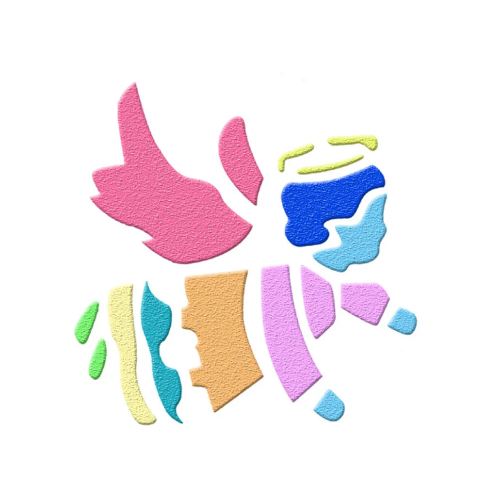 MUQGEW 6 шт. пластиковые картины шаблон для рисования трафареты линейки Живопись Дети Diy искусство бумага раскраски карты игрушки для рисования соскабливанием