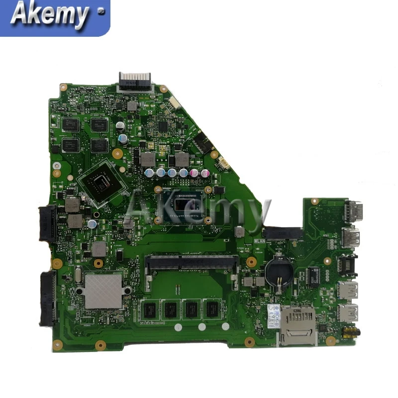 Akemy X550CC материнская плата для ноутбука ASUS X550C A550C X550VB X552C X550CL R510C Тесты оригинальная материнская плата 4G Оперативная память i7-3537U GT720M