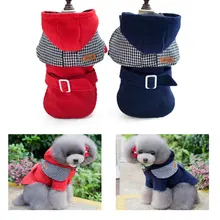 2016 Pet Dog Clothes Winter Warm Dog Hoodie Coat Clothing Japanese Woolen Cloth for Chihuahua Yorkie Dog Pet Products PT129