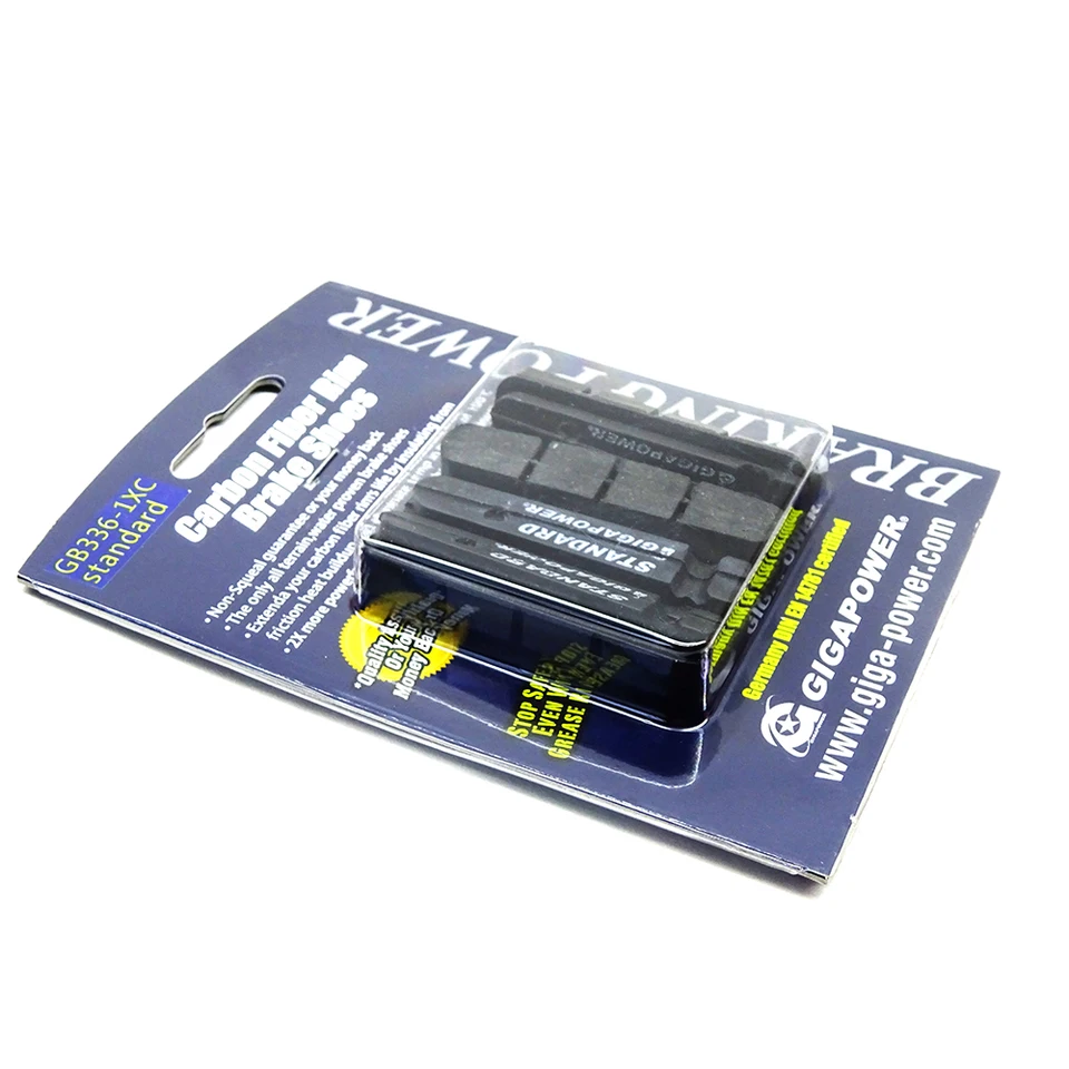 GIGA Power 336 Brake Pads For Carbon Road Bike Wheelsets V Braking shoes carbon