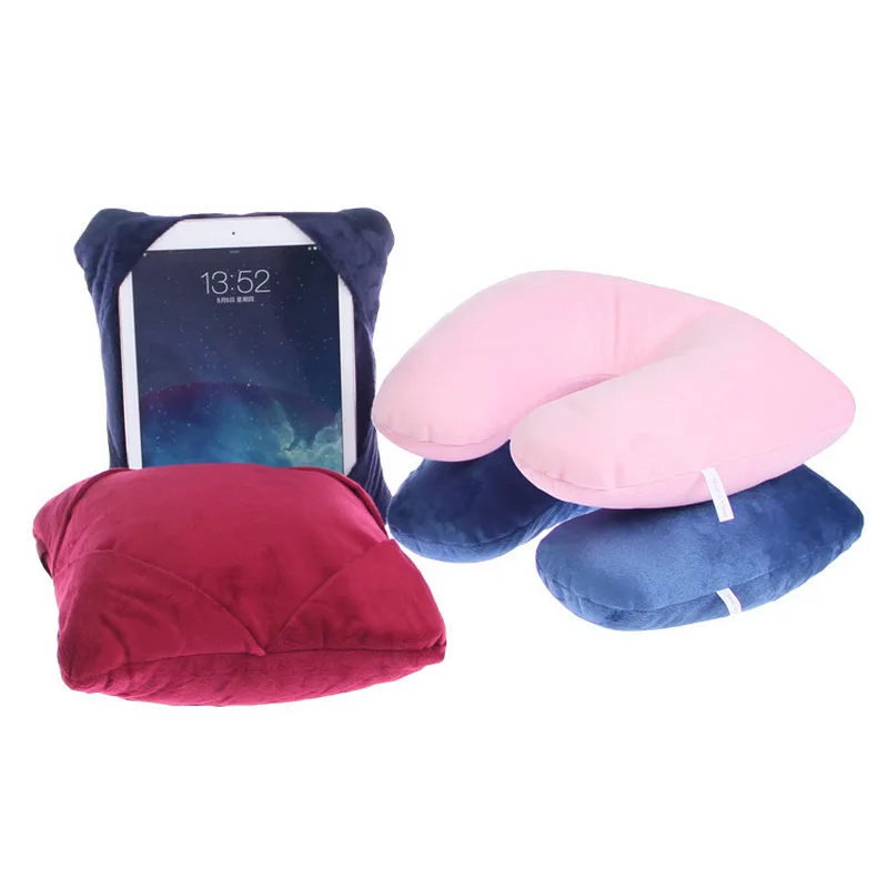 

Multi-function iPad Pillow Memory Foam Pillows Slow Rebound Neck Pillow Travel Pillow U Shaped PC Cushion Pillow Pad Tablet mats