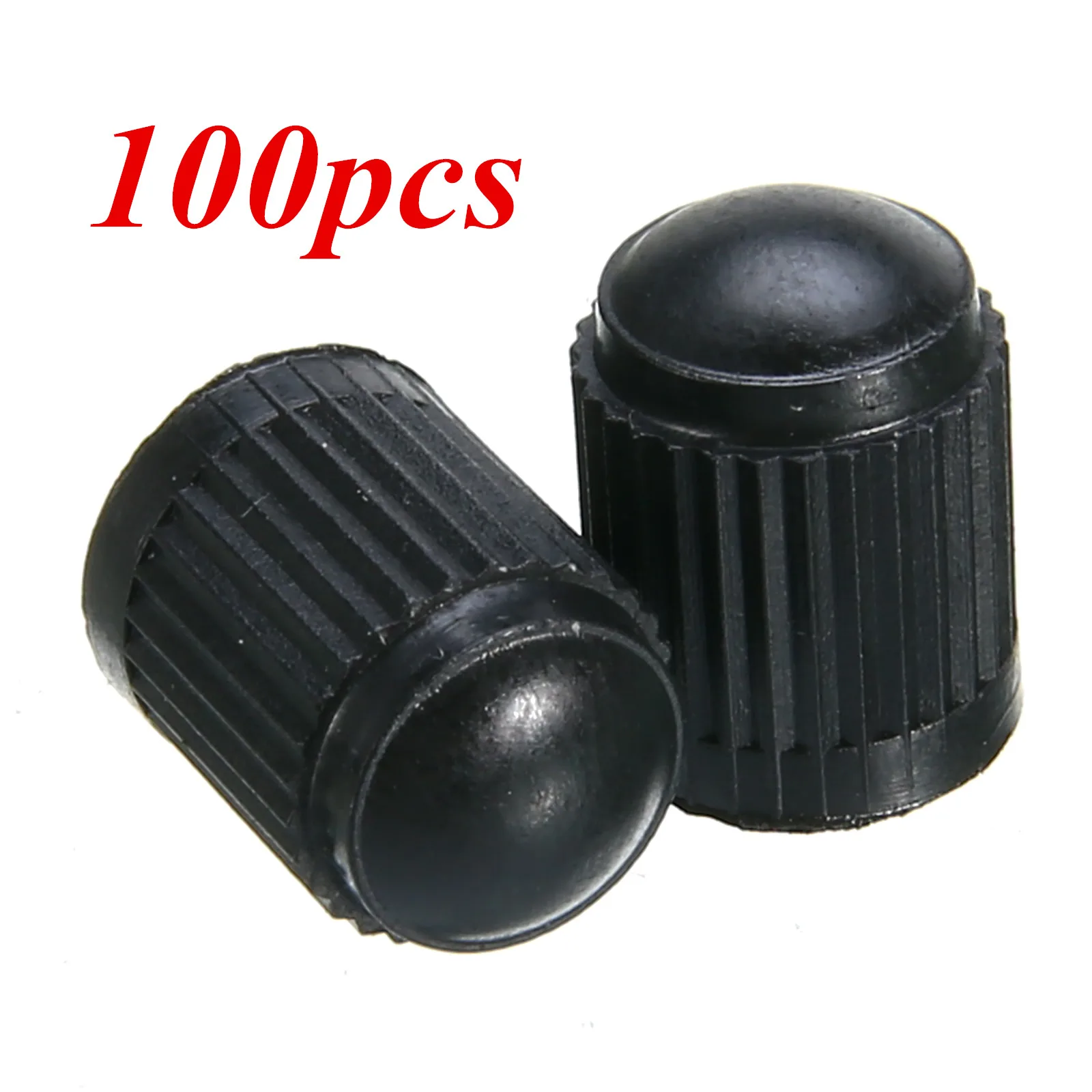 100pcs/set Plastic Car Bike Motorcycle Truck Wheel Tire Valve Stem Cap Dust Cover Dust Dustproof Caps