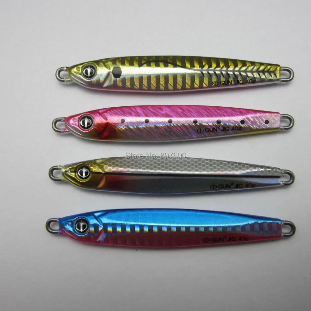 Buy Saltwater Lure Fishing Metal Jig Sea Bass Bait