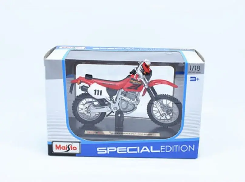 Maisto 1:18 Honda XR400R Мотоцикл Велосипед литья под давлением модель игрушки в коробке