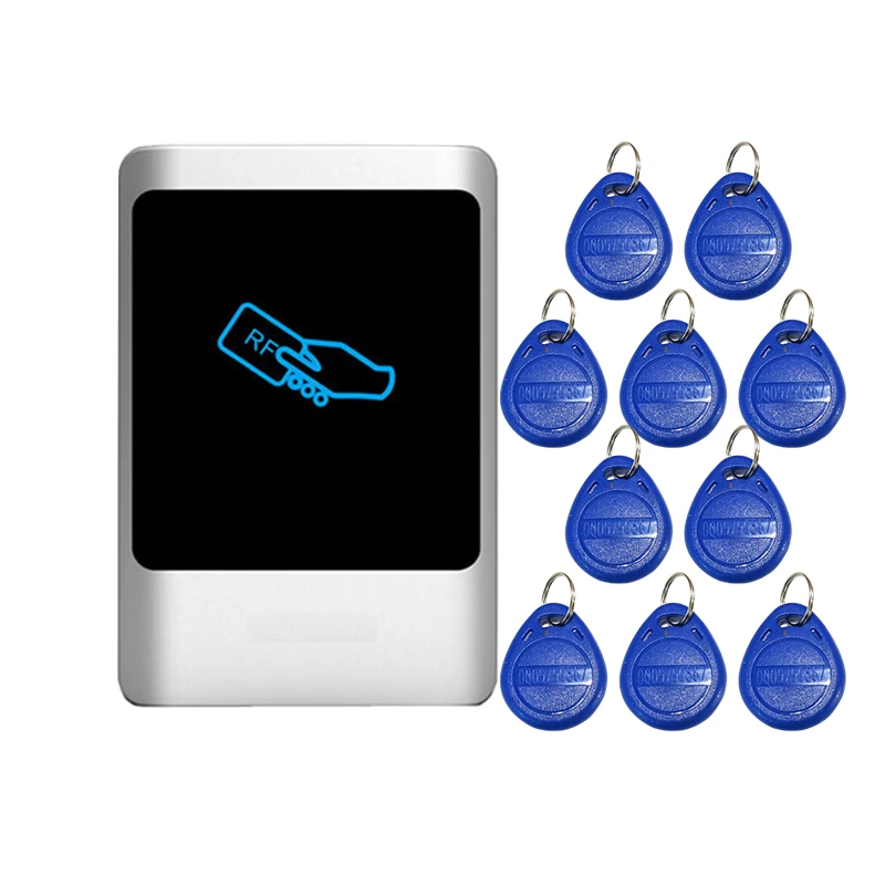 

Whole sale NO-Keypad Waterproof Metal RFID Reader Entry Access Control System In Stock FREE SHIPPING