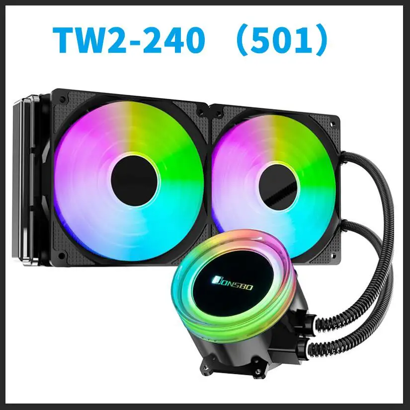 Jonsbo Angel Eye TW2-120 240 501 601RGB автоматический меняющий цвета жидкий процессор кулер для настольного компьютера чехол радиатор