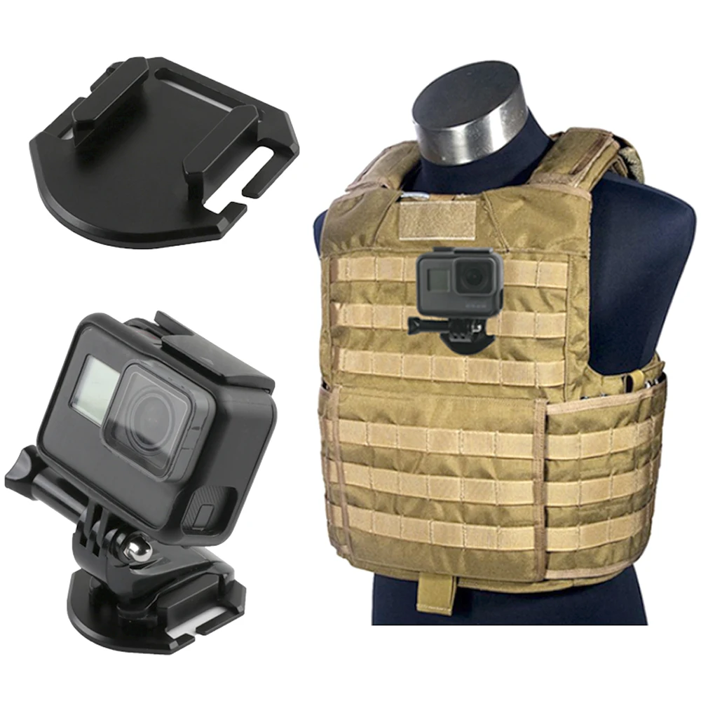 

Tactical Vest Base Connection Mount Hanging Buckle for Action Camera