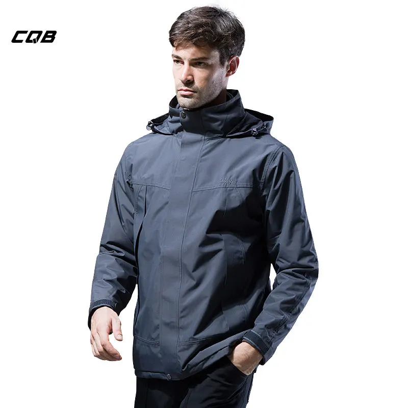 CQB Winter Tactical Windbreaker Men Outdoor Waterproof Thick Windproof