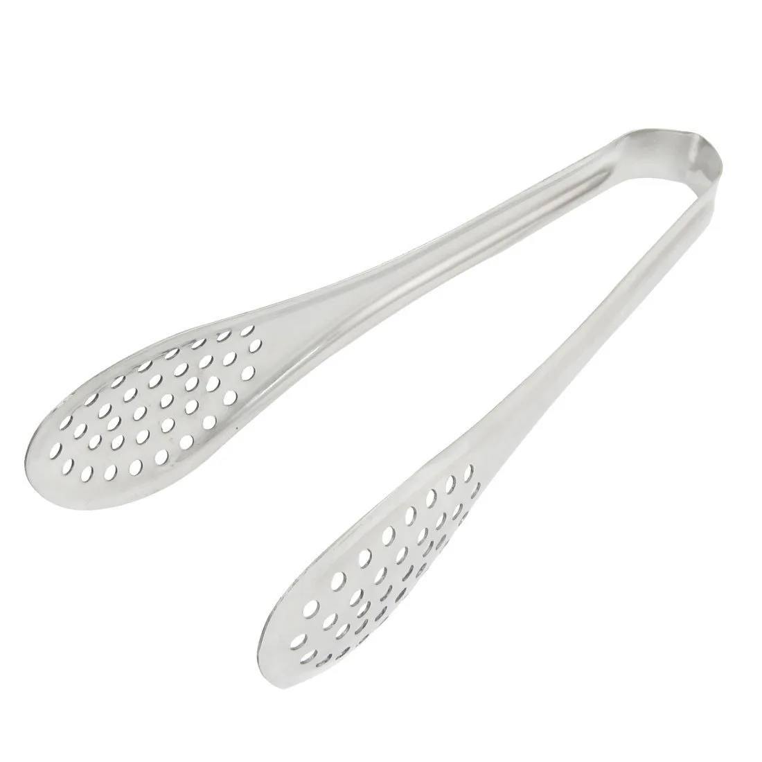 Bakery stainless steel perforated kitchen tongs tongs serving tongs
