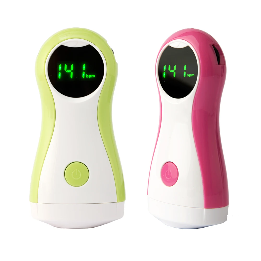 Фетальный допплер детский монитор для беременных ЖК-дисплей монитор сердечного ритма с наушниками FDA CE по низким ценам с завода
