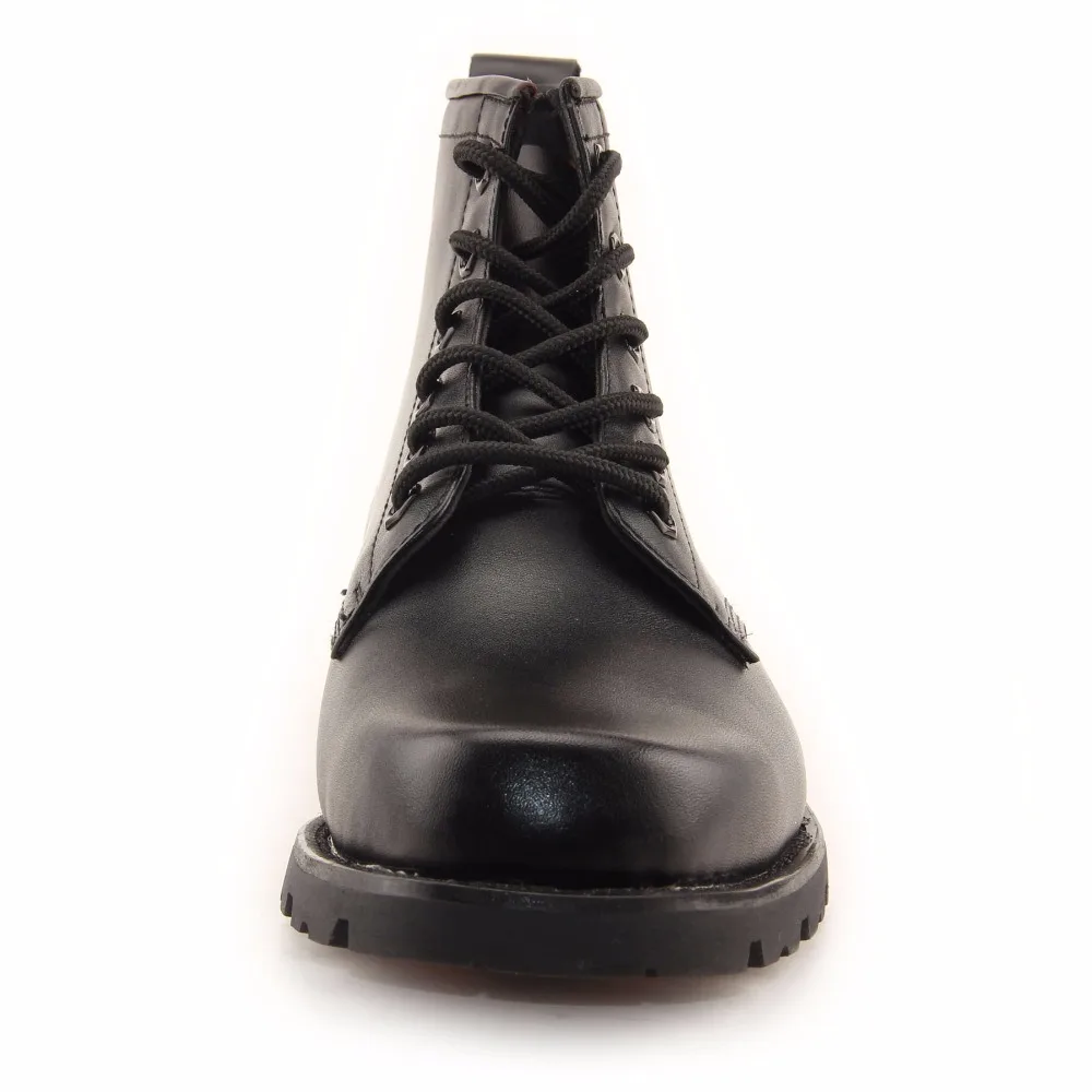 Masculin Militares Cuir Tactique Marque Noir Qiangren De Printemps Militaire Agent Véritable Bottes Vache Hommes Caoutchouc En Sexe Botas Automne TJlK1uFc3