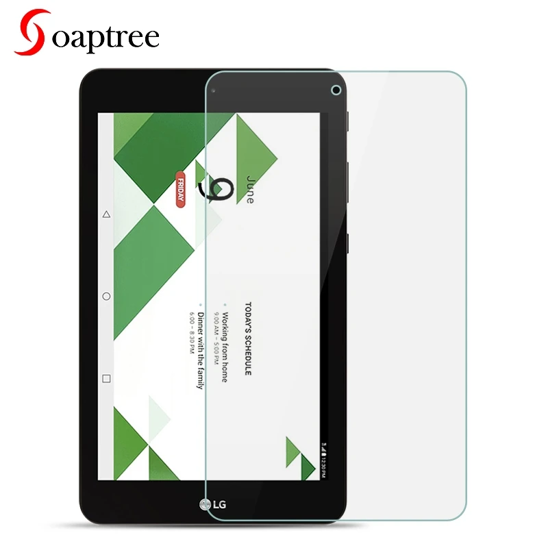 

Soaptree Tempered Glass For LG G Pad IV F2 X2 8.0 Tablet Screen Protectors